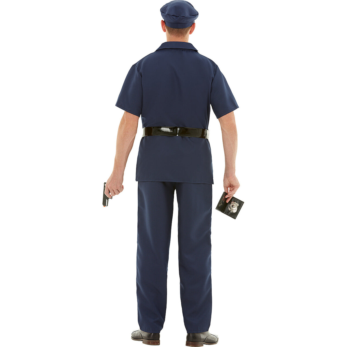 Op deze afbeelding zie je een Kostuums, van het merk Funidelia. License And Registration Please Police Man Kostuum