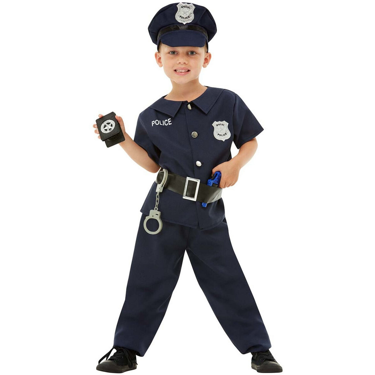 Op deze afbeelding zie je een Kostuums, van het merk Funidelia. Houd De Dief Special Police Kind Jongen Kostuum