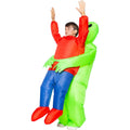 Aidez-Enlevé Par Un Extraterrestre Gonflable Costume