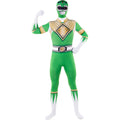 Green Power Ranger™ - Second Skin Unisex Kostuum