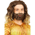 Roi Des Océans Perruque Enfant Avec Barbe