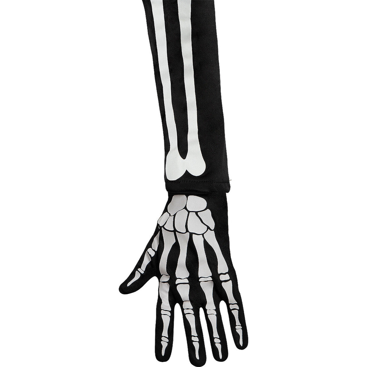 Op deze afbeelding zie je een Accessoires, van het merk Funidelia. Skelet Handschoen Magere Hein