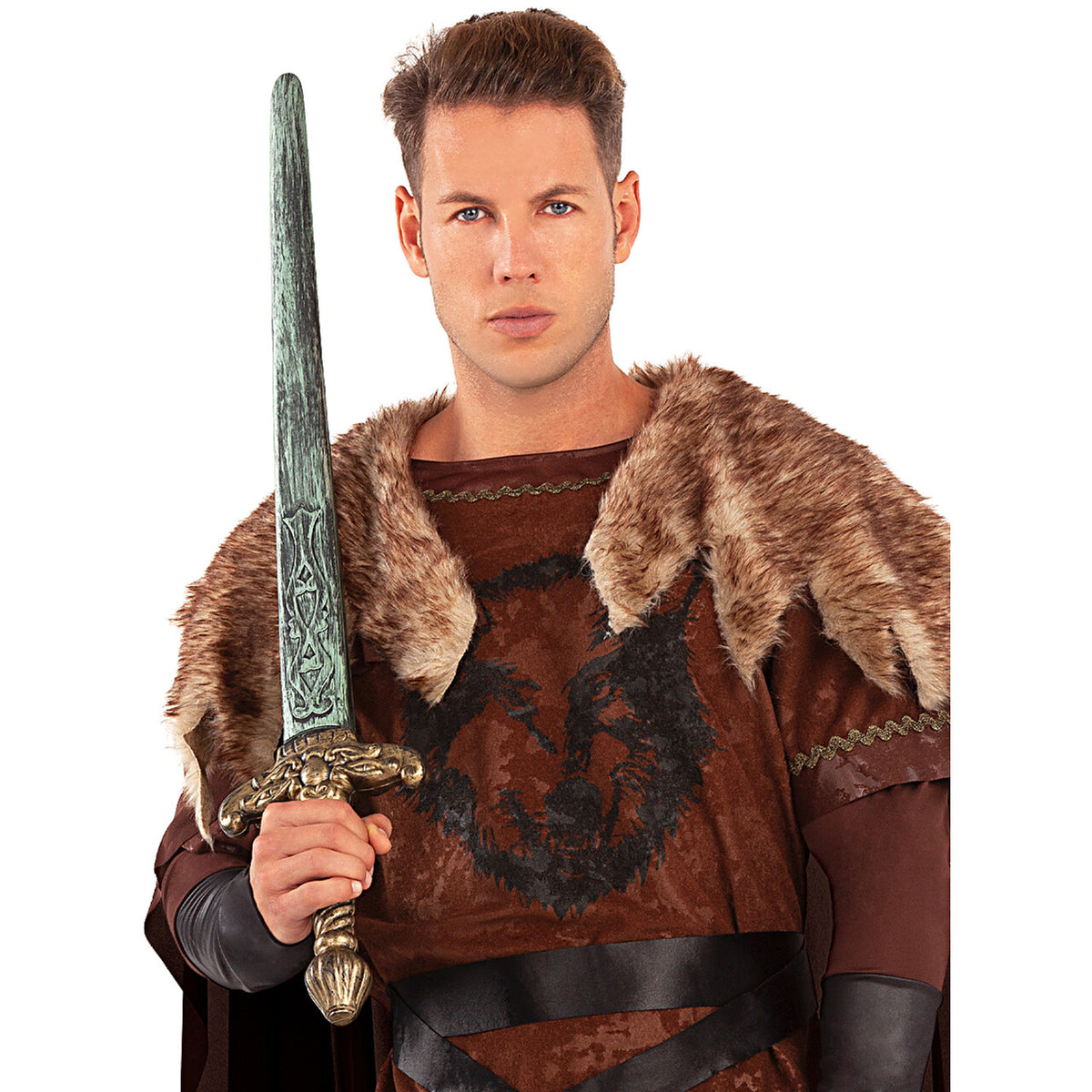 Op deze afbeelding zie je een Accessoires, van het merk Funidelia. Viking Zwaard Ulfberht 90 Centimeter