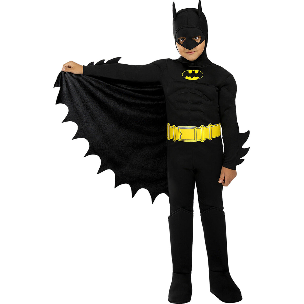 Op deze afbeelding zie je een Kostuums, van het merk Funidelia. Nachtheld Batman™ Kind Jongen Kostuum