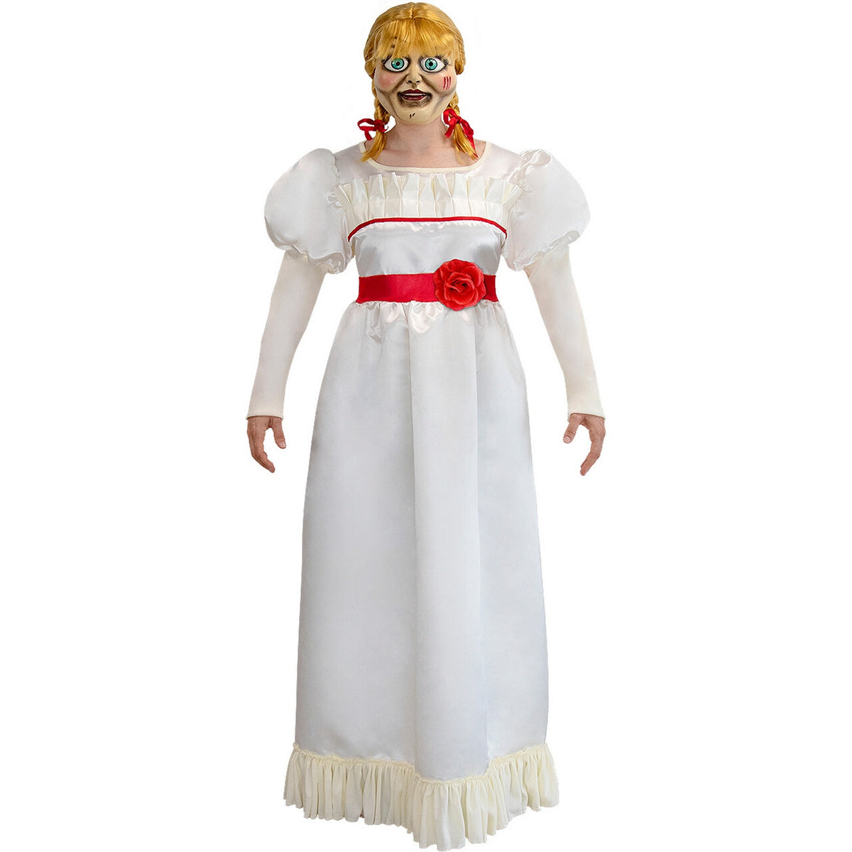 Op deze afbeelding zie je een Kostuums, van het merk Funidelia. Annabelle De Enge Pop Kostuum