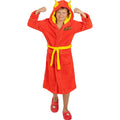 Peignoir Rouge Enfant Costume
