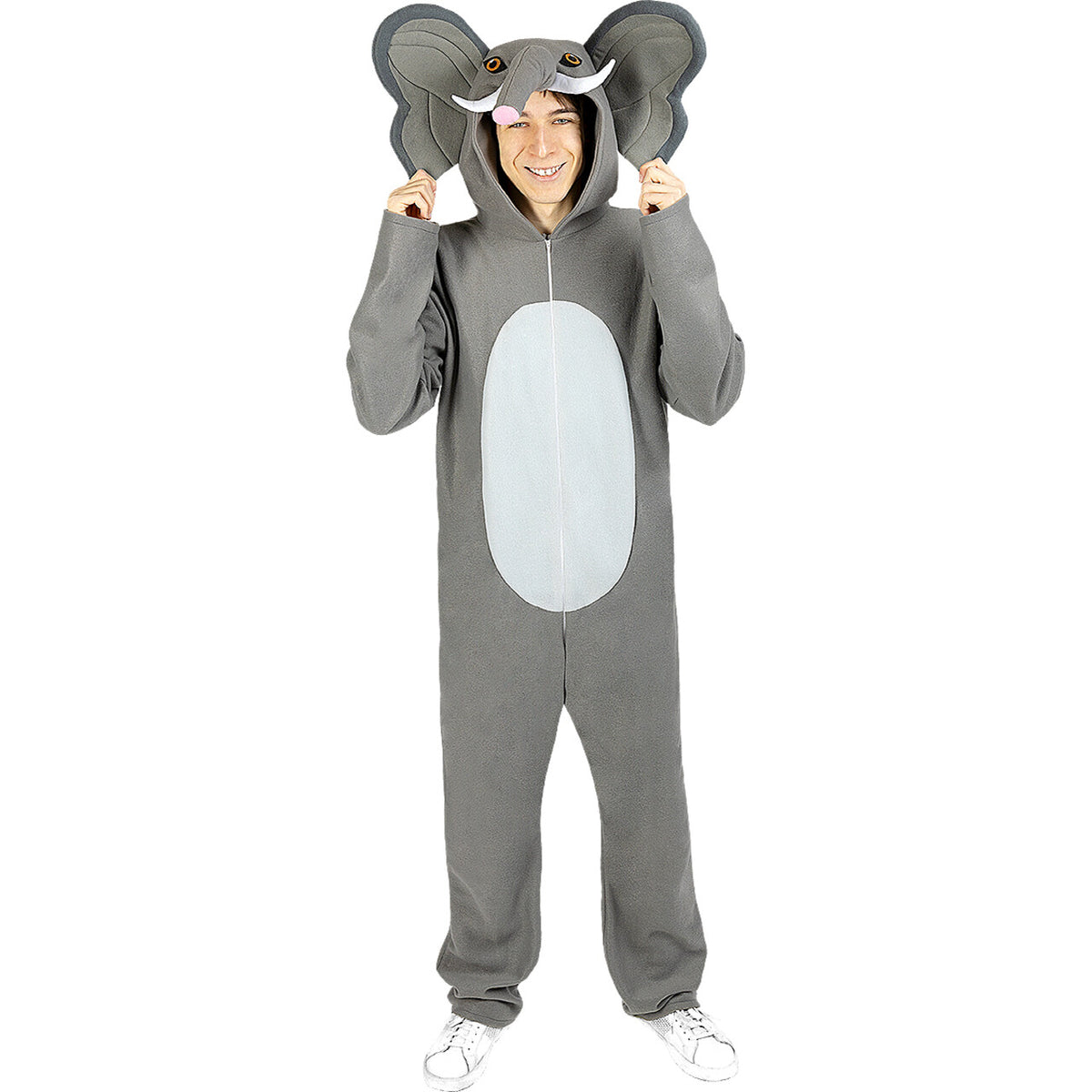 Op deze afbeelding zie je een Kostuums, van het merk Funidelia. Olly Olifant Onesie Kostuum