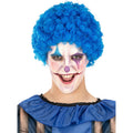 Perruque Bouclée Bleue Et Joyeuse