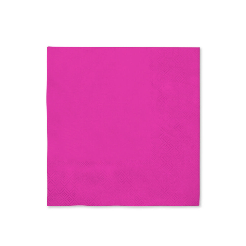 Op deze afbeelding zie je een Decoratie, van het merk Funidelia. Donker Roze Feest Servetten 16 Stuks 33x33 Centimeter