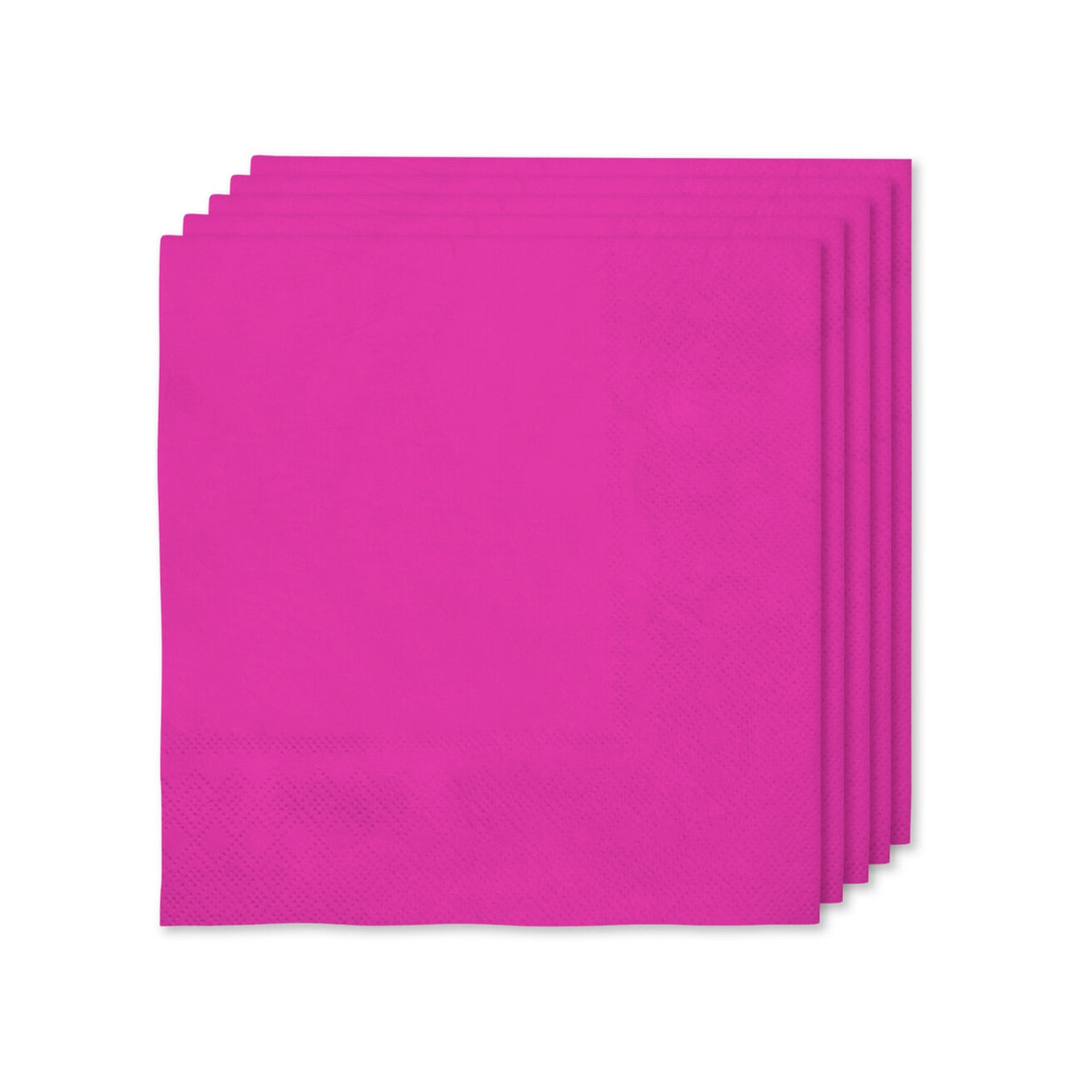 Op deze afbeelding zie je een Decoratie, van het merk Funidelia. Donker Roze Feest Servetten 16 Stuks 33x33 Centimeter