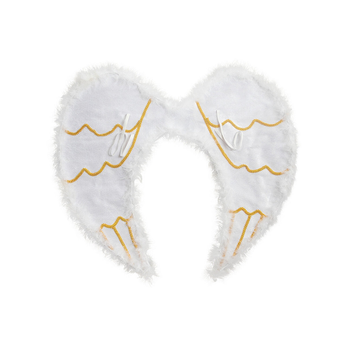 Op deze afbeelding zie je een Accessoires, van het merk Funidelia. Engelenvleugels Wit Met Goud