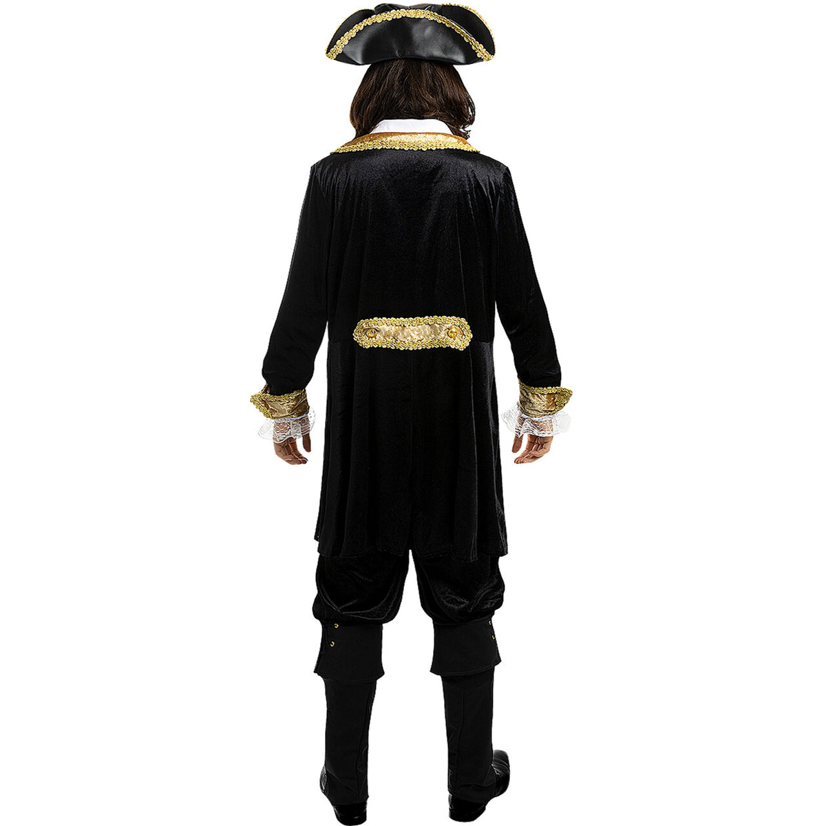 Op deze afbeelding zie je een Kostuums, van het merk Funidelia. Deluxe Piraat Veroveraar Van Groot Oceanië Man Kostuum
