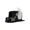 Chapeau Steampunk à Plume