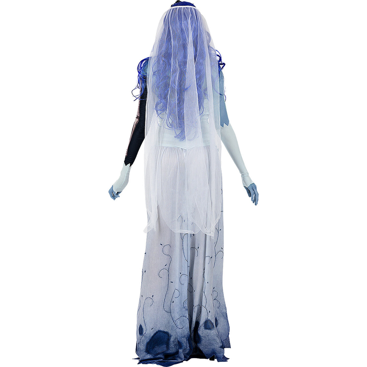 Op deze afbeelding zie je een Kostuums, van het merk Funidelia. Dode-Lijk Bruid Corpse Bride Vrouw Kostuum