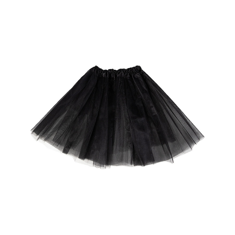 Op deze afbeelding zie je een Kostuums, van het merk Funidelia. Zwarte Tutu Fantasy Dance Vrouw