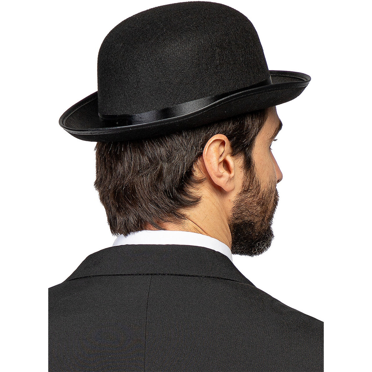 Op deze afbeelding zie je een Accessoires, van het merk Funidelia. Zwarte Bolhoed Charlie