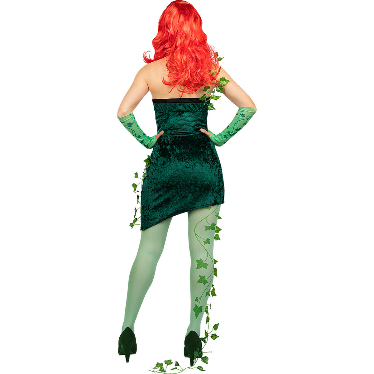 Op deze afbeelding zie je een Kostuums, van het merk Funidelia. Eco Terrorist Poison Ivy Vrouw Kostuum