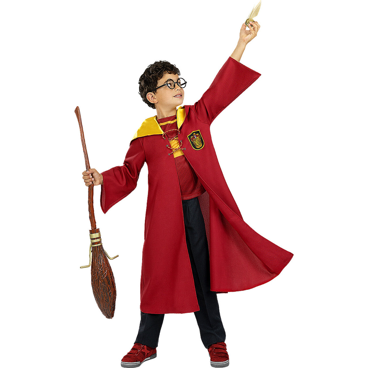 Op deze afbeelding zie je een Accessoires, van het merk Funidelia. Harry Potter Bezem Nimbus 2000