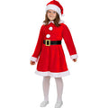 Petite Mère Noël De Luxe Costume