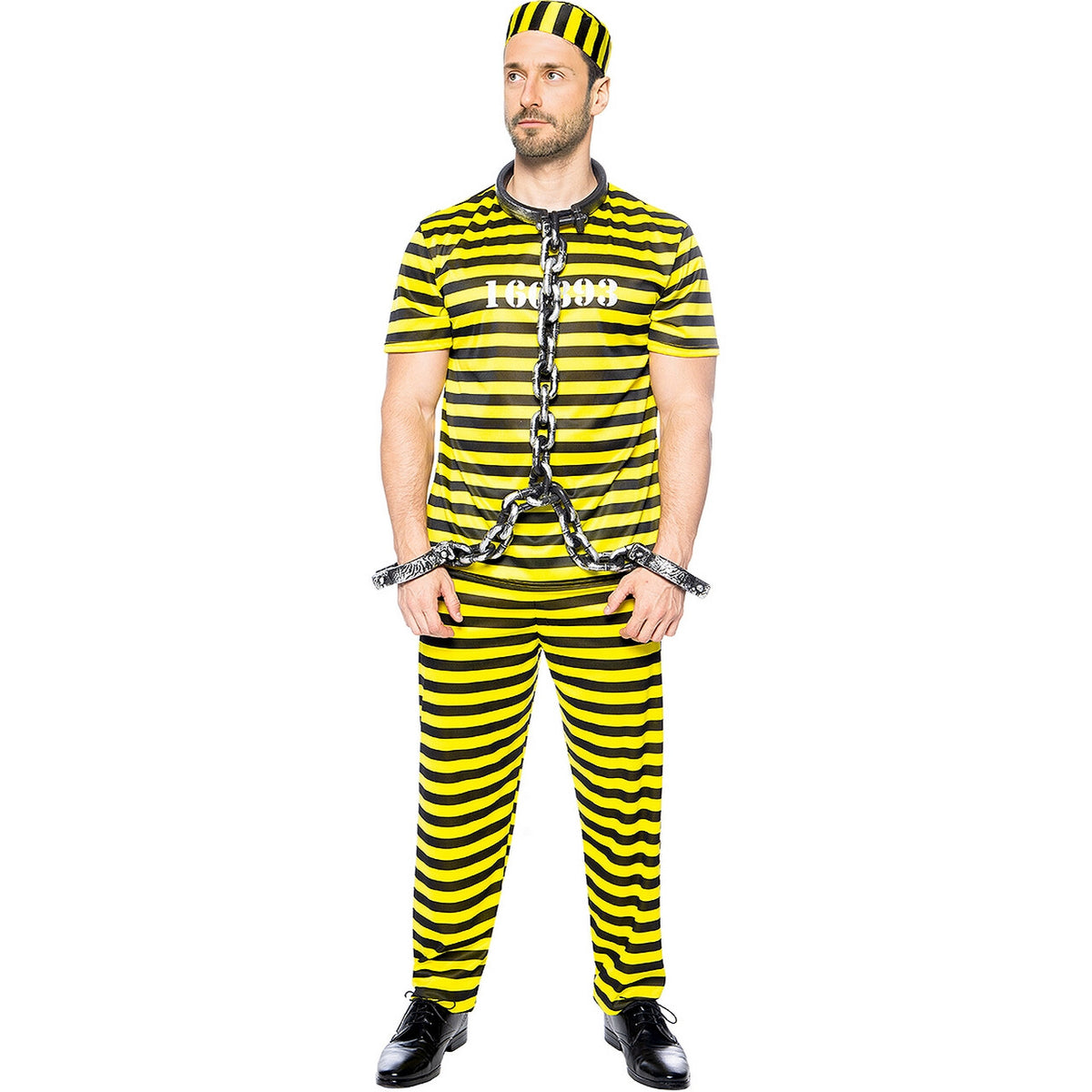 Op deze afbeelding zie je een Kostuums, van het merk Funidelia. Zware Jongen Boef Kostuum