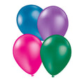 Ballons En Latex Métallisés Multicolores 10 Pièces