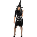 Robe De Sorcière Gerda Avec Chapeau Costume