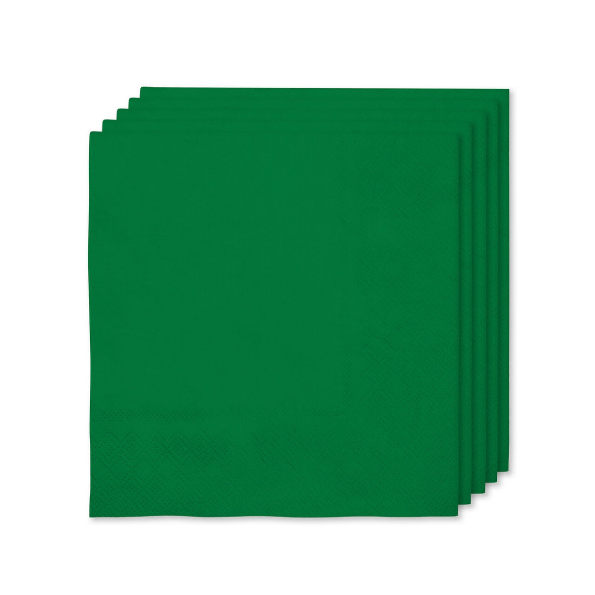 Op deze afbeelding zie je een Decoratie, van het merk Funidelia. 16 Groene Servetten 33x33cm