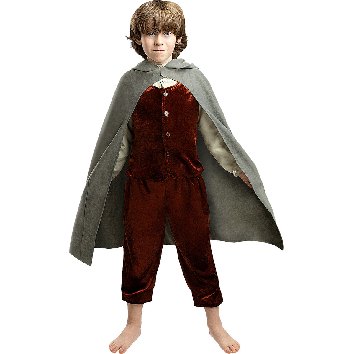 Op deze afbeelding zie je een Kostuums, van het merk Funidelia. Frodo Hobbit Met Een Missie Jongen Kostuum