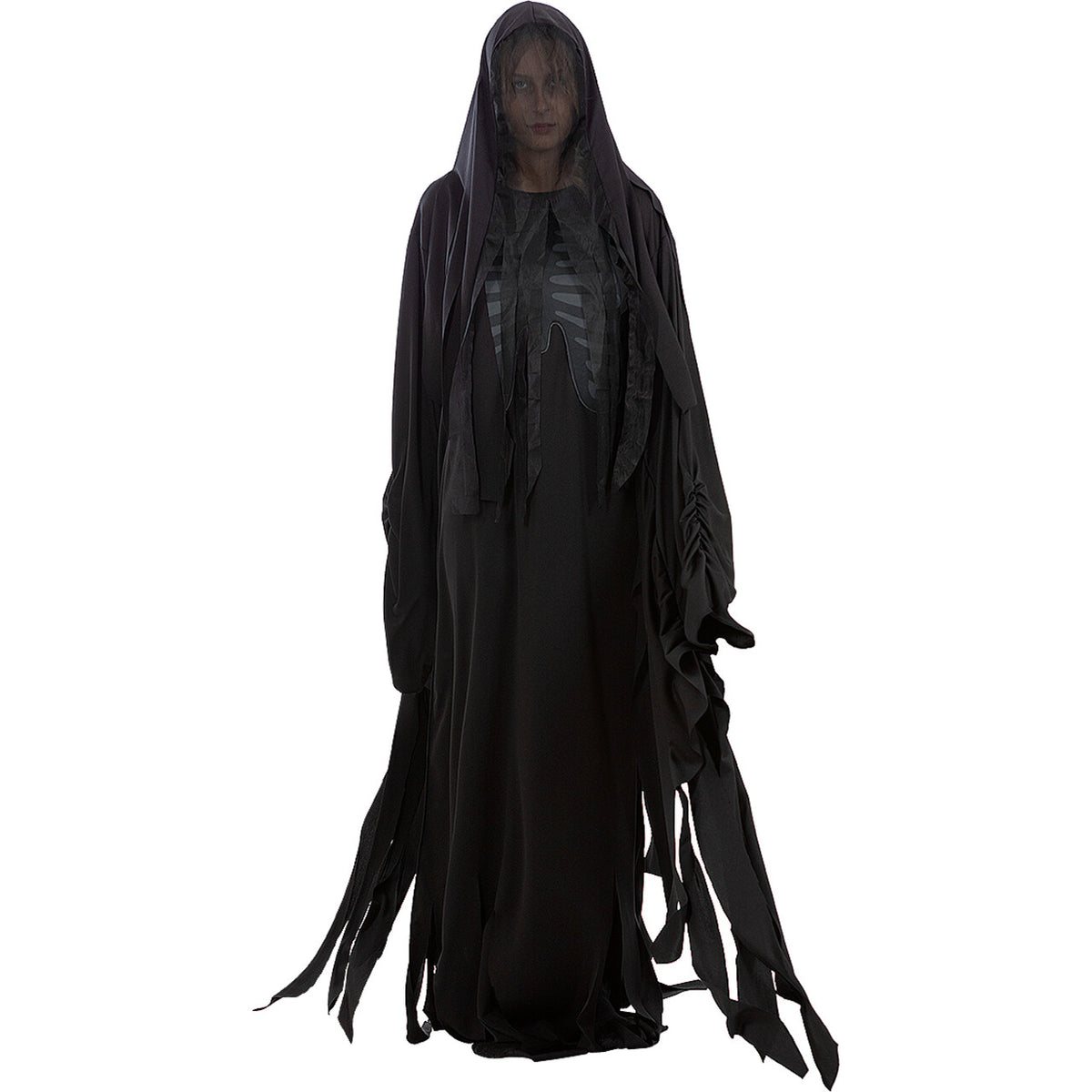 Op deze afbeelding zie je een Kostuums, van het merk Funidelia. Kwellende Dementor Harry Potter Kostuum