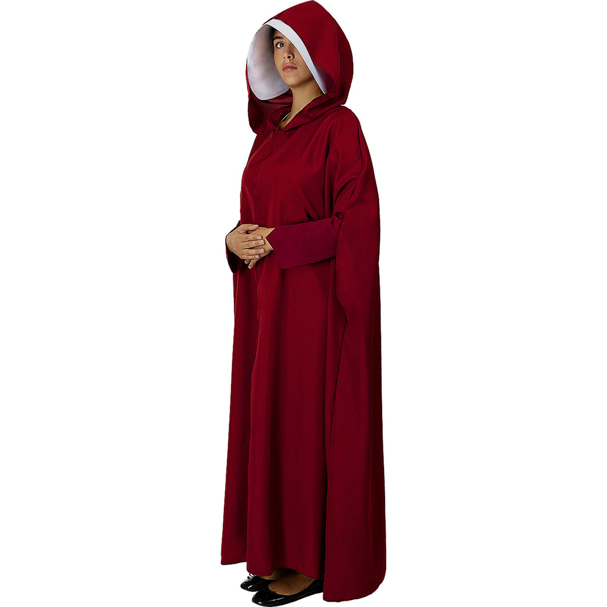 Op deze afbeelding zie je een Kostuums, van het merk Funidelia. The Handmaids Tale June Vrouw Kostuum