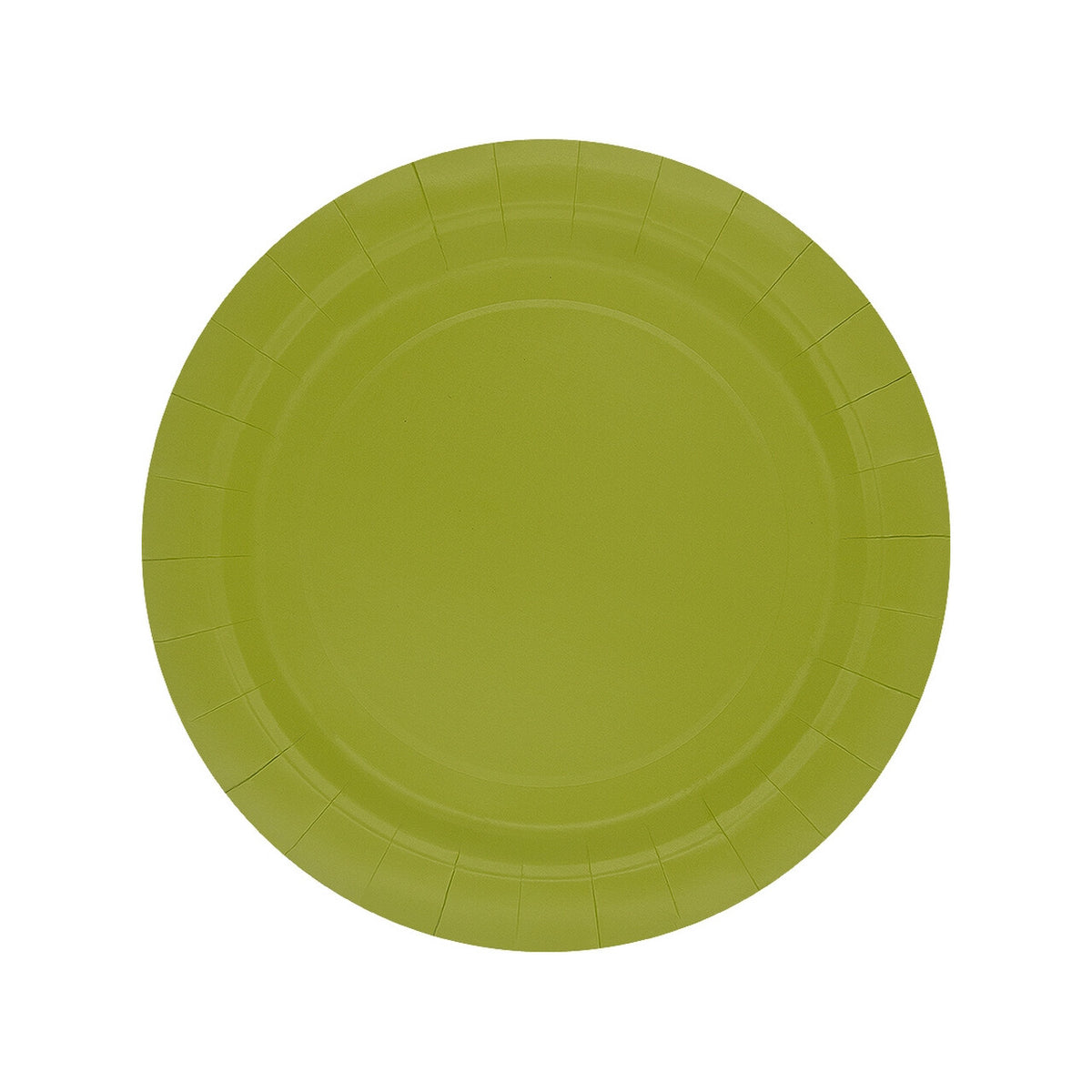 Op deze afbeelding zie je een Decoratie, van het merk Funidelia. Lime Groen Borden 8 Stuks 23 Centimeter