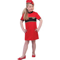 La Stewardess Rouge Costume