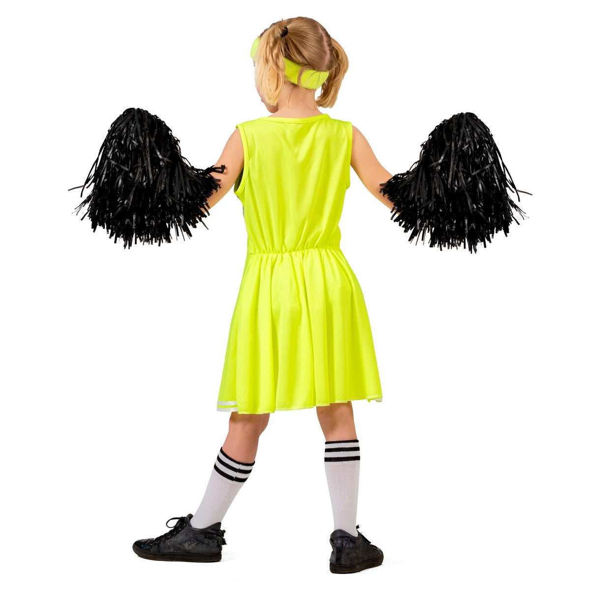 Op deze afbeelding zie je een Kostuums, van het merk Funny Fashion. Cheer Dress Shirley Meisje