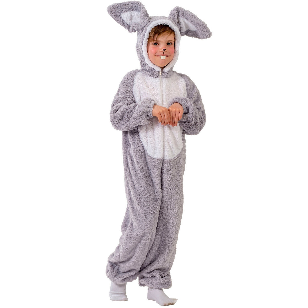 Op deze afbeelding zie je een Kostuums, van het merk Funny Fashion. Fijn Om Een Konijn Te Zijn Kind Kostuum