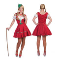 Dirndl Rouge Traditionnel Costume