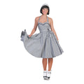 Robe Années 50 Noir Et Blanc Costume