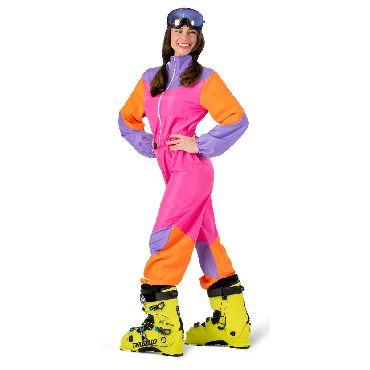 Op deze afbeelding zie je een Kostuums, van het merk Funny Fashion. Skiing Skylar Vrouw Kostuum