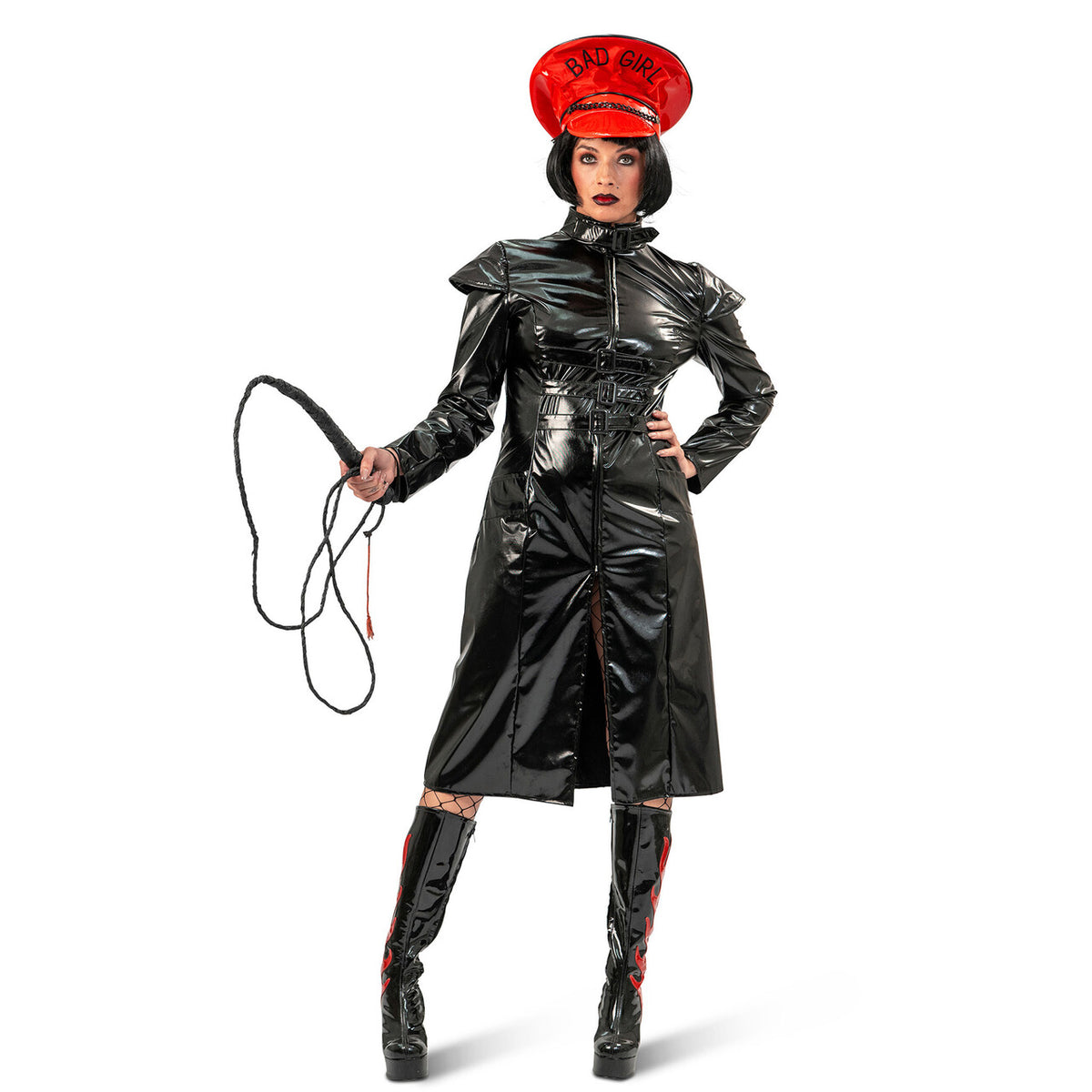 Op deze afbeelding zie je een Kostuums, van het merk Funny Fashion. Bad Fetish Girl Vrouw Kostuum