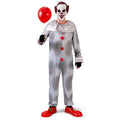Clown Effrayant En Jeu Costume