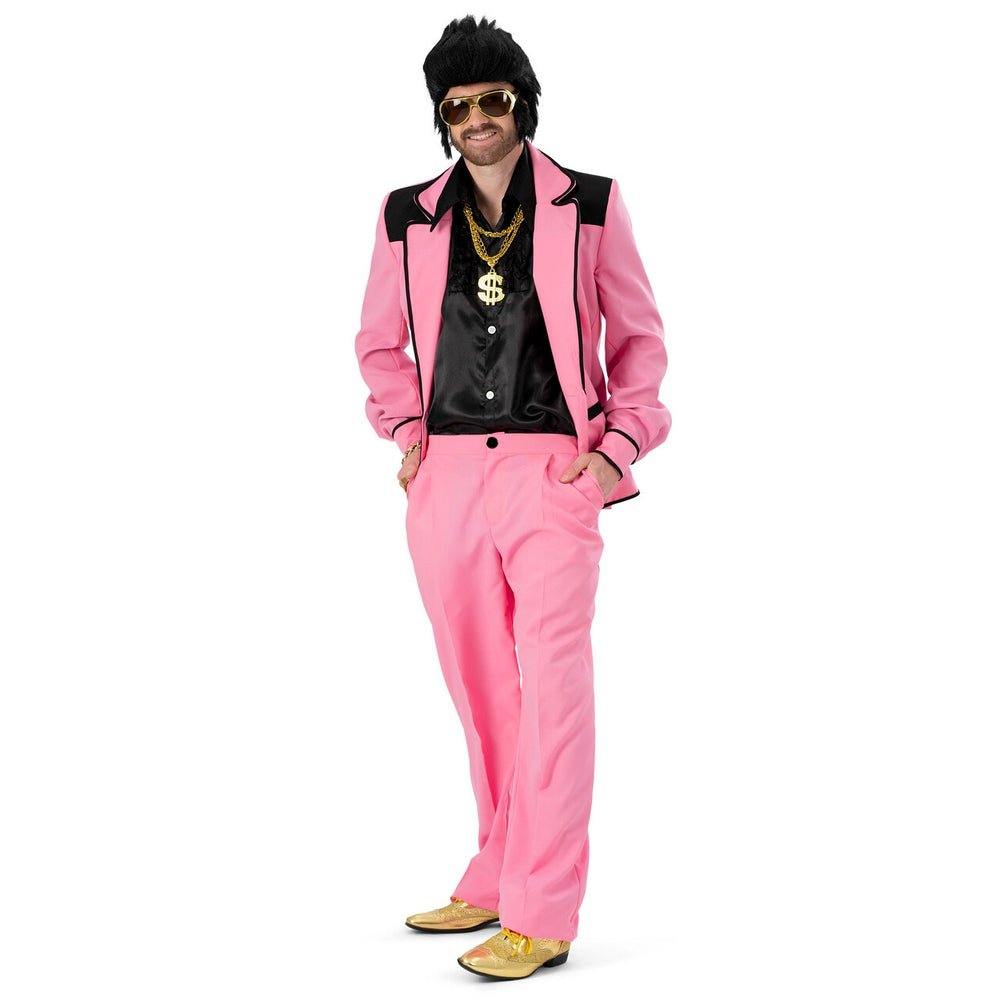 Op deze afbeelding zie je een Kostuums, van het merk Funny Fashion. Las Vegas Chapel Elvis Man Kostuum
