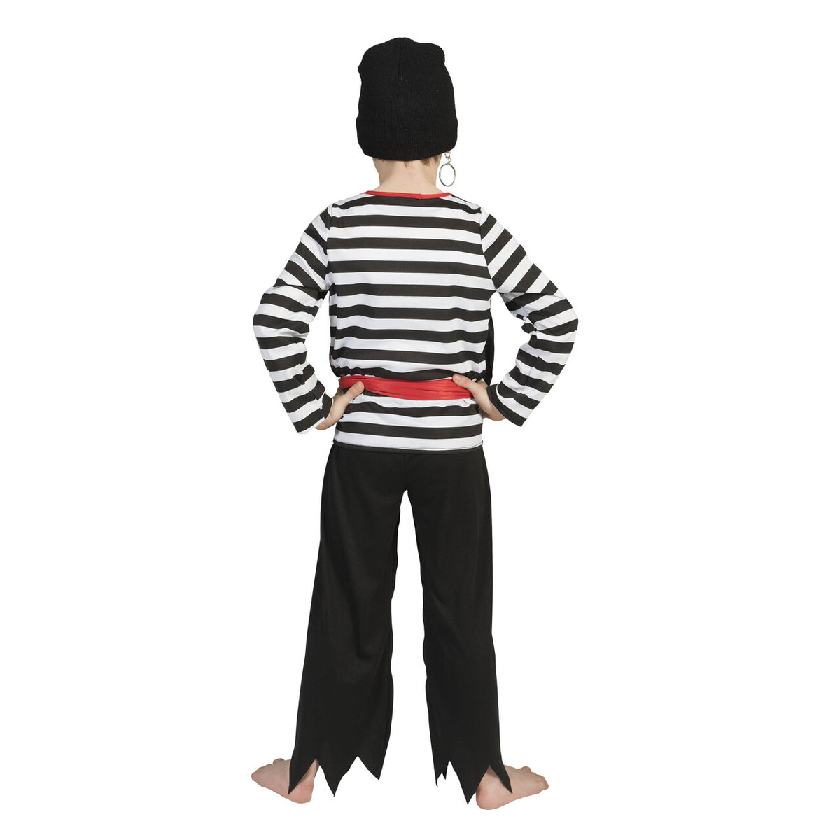 Op deze afbeelding zie je een Kostuums, van het merk Funny Fashion. Piraat Dyon Jongen Kostuum