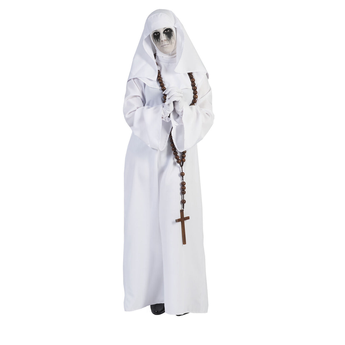 Op deze afbeelding zie je een Kostuums, van het merk Funny Fashion. Horror Non Soraya Vrouw Kostuum