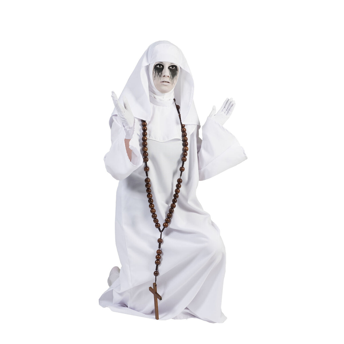 Op deze afbeelding zie je een Kostuums, van het merk Funny Fashion. Horror Non Soraya Vrouw Kostuum