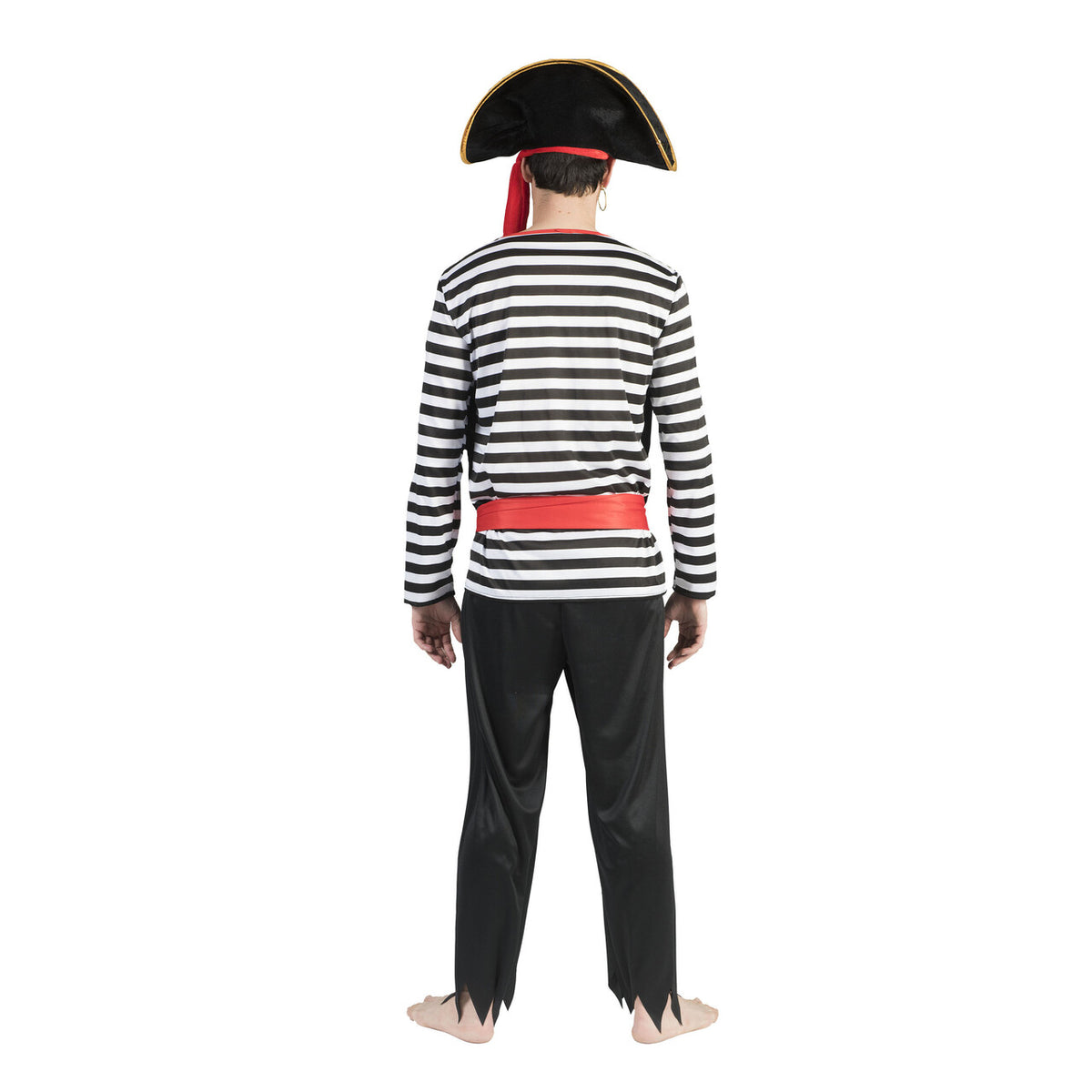 Op deze afbeelding zie je een Kostuums, van het merk Funny Fashion. Pat De Piraat Man Kostuum