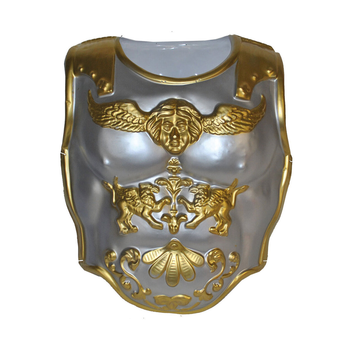 Op deze afbeelding zie je een Accessoires, van het merk Funny Fashion. Borststuk Romeinse Centurion Gladius Severus