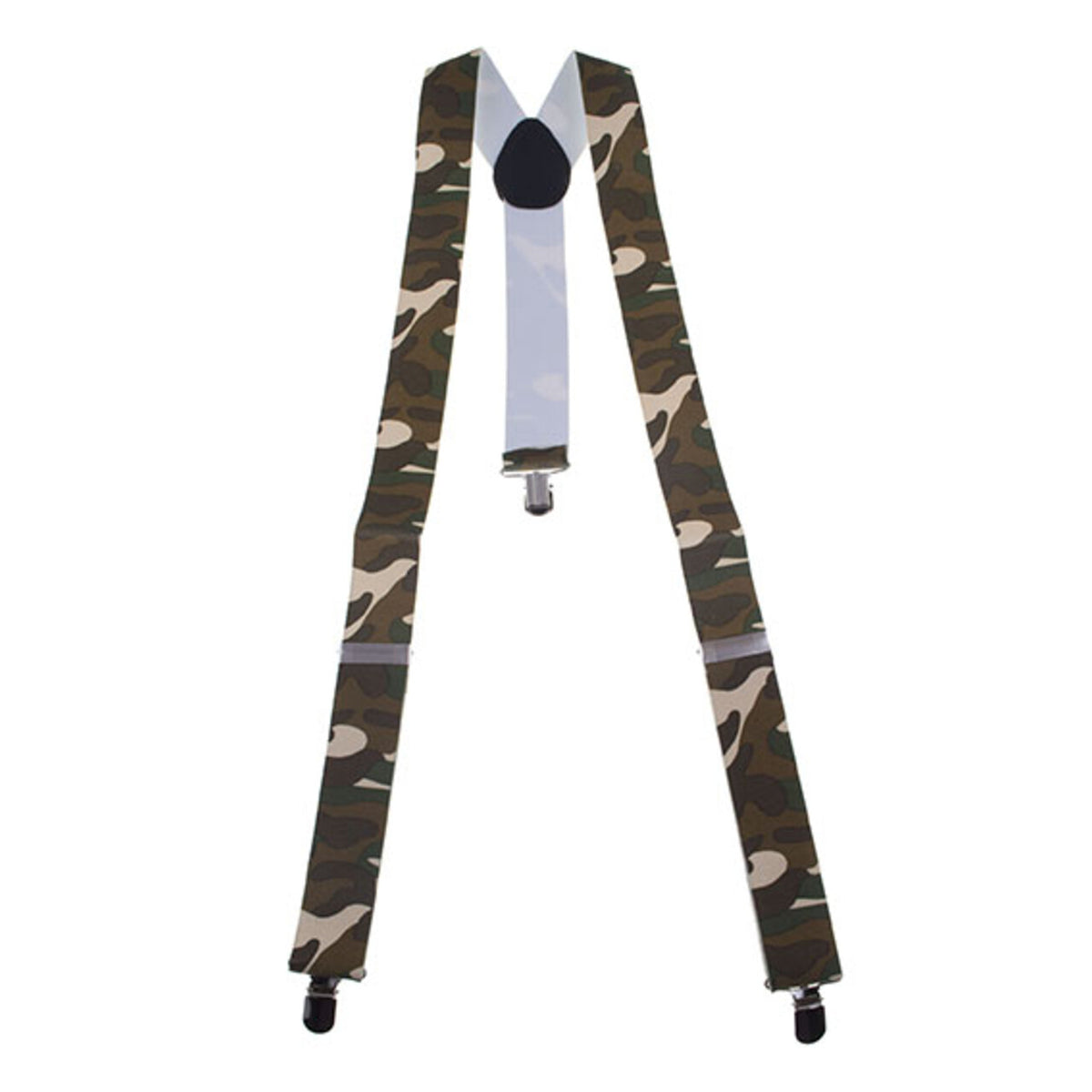 Op deze afbeelding zie je een Accessoires, van het merk Funny Fashion. Camouflage Bretels Generaal Patton