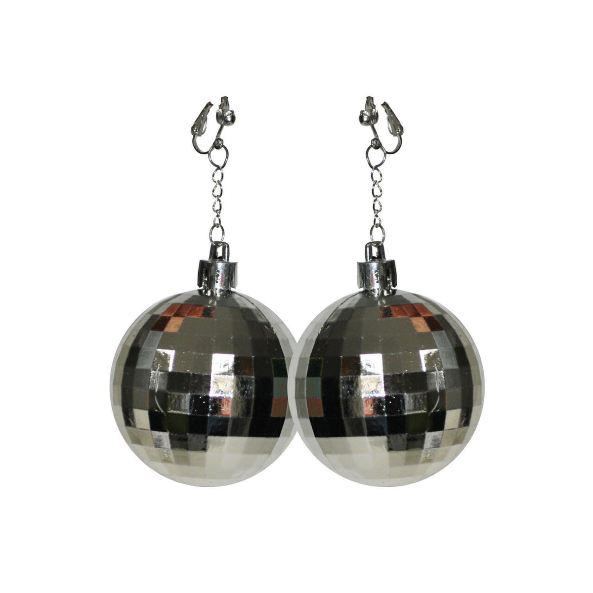 Op deze afbeelding zie je een Accessoires, van het merk Funny Fashion. Disco Bal Oorbellen Donna Summer