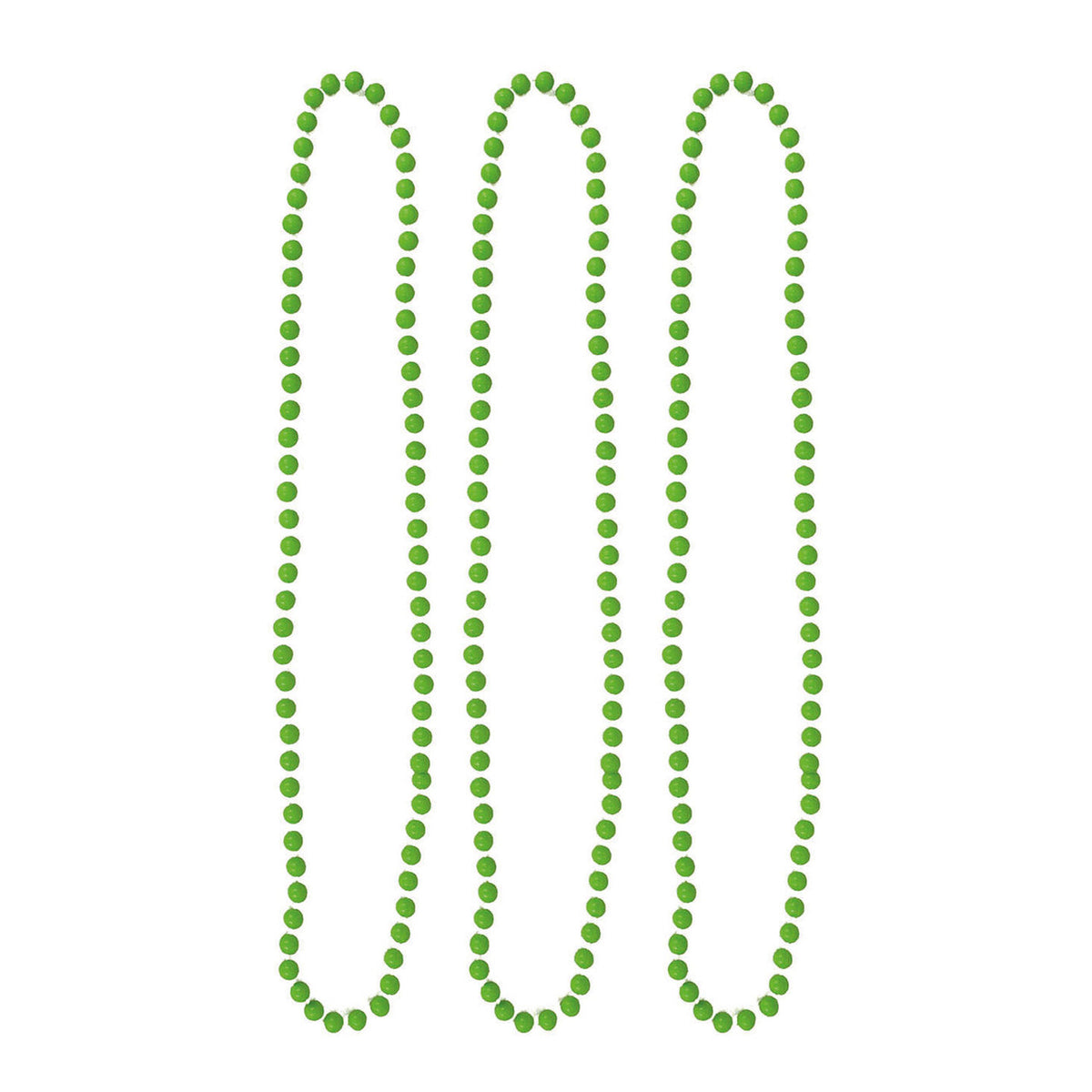Op deze afbeelding zie je een Accessoires, van het merk Funny Fashion. Fluorescerend Groene Disco Ketting