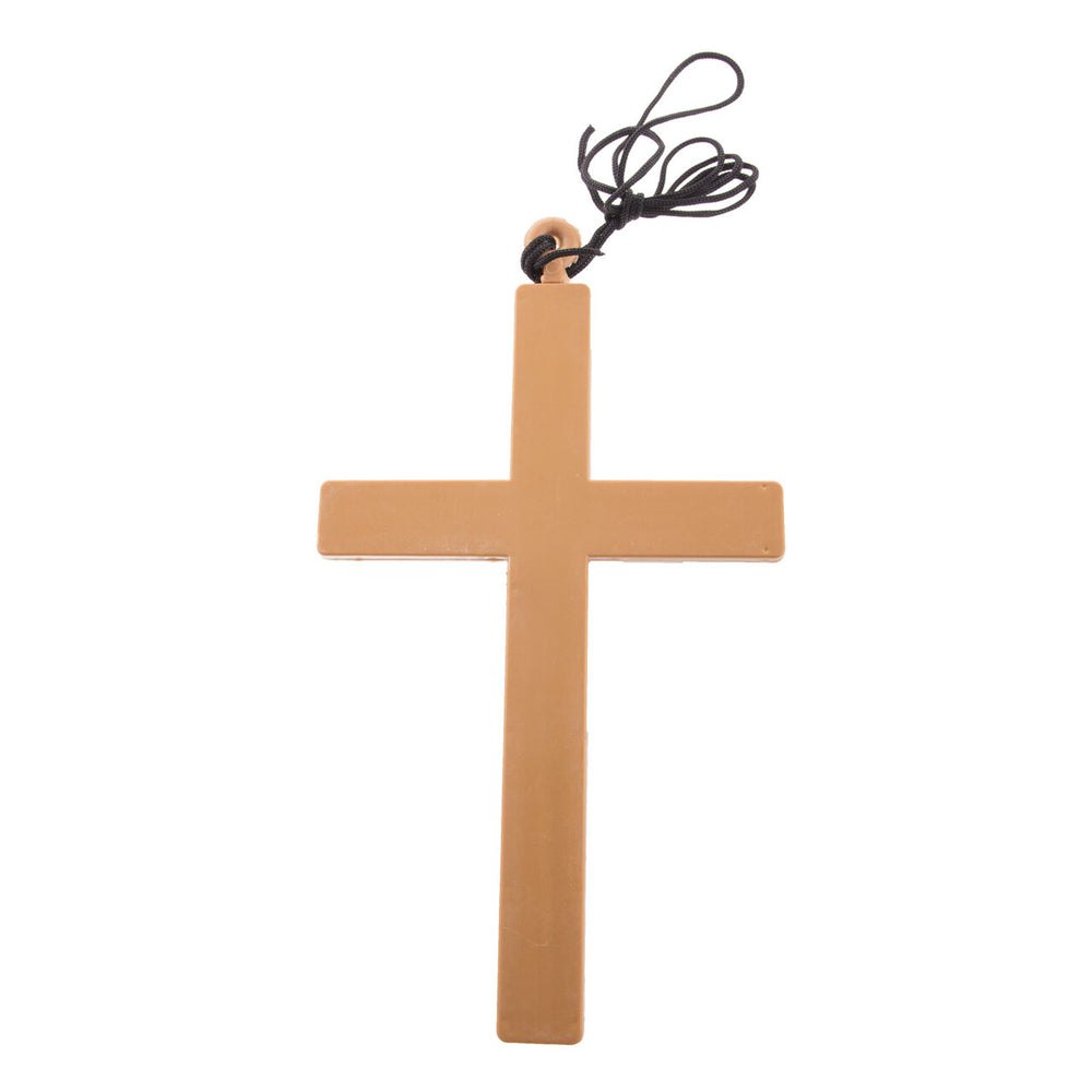 Op deze afbeelding zie je een Accessoires, van het merk Funny Fashion. Bedevaarts Ketting Met Kruis