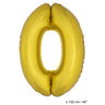 Ballon Chiffre 0 Or XL 102cm
